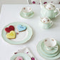 Royal Albert New Country Roses Polka Rose Tea Set, 3-Piece